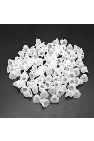 SILICONE PIGMENT CRUCIBLE - LARGE SIZE 50 PIECES - PERMANENT MAKEUP PIGMENT CROUCH - TATTOOING PAINT CROUCH - Pavone