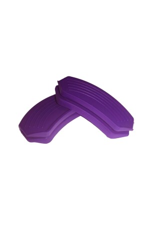 Silicone Pot Pan Holder Fireproof Non-Stick Handle Set 9 X 4 Cm Purple (1 Set Consists of 2 Pieces) - Sg Design