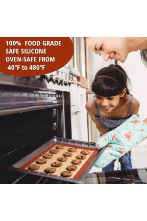 Silicone Silpat Fireproof Non-Stick Baking Mat 40*30 Cm Self-Oiling Baking Paper Dough Rolling Mat Npt-233434 - Neptün Life