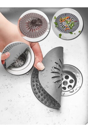 Silicone Sink And Tub Stopper With Strainer Round Sink Stopper Strainer Bathroom Stopper Bathroom Strainer - Arvale