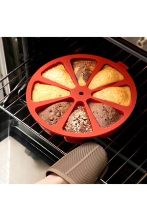 Silicone Sliced ​​Cake Mold 8 Pieces BT-097 - MYEBI