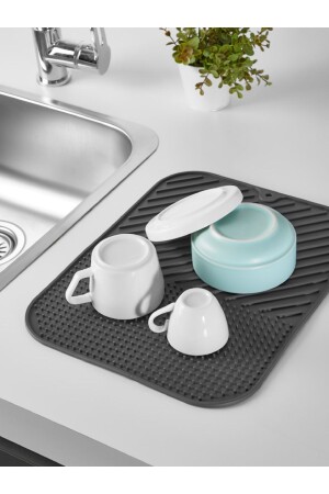 Silicone Waterproof Dish Mat Dish Drying Mat - Orvila