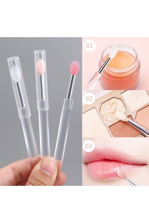 Silikon Ruj Dudak Fırçası Dolgun Pürüzsüz Dudak Boyama Aparatı Peeling Dudak Yenileme - Gtir Beauty