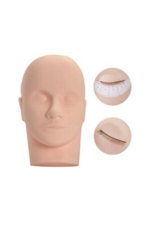 Silk Eyelash Training Mannequin Working Face - Elea