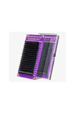 Silk Lash C Curl 0-07 Thickness 10mm Length False Eyelashes - Nagaraku