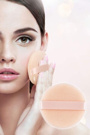 Silk Texture Pom Pom - Large Size Foundation and Powder Sponge - Govern