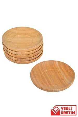 Silva Round Tea Plate of 6 BKSL01 - Bambum