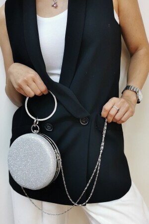 Silver 259 Evening Dress Bag - Nazart