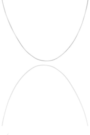 Silver 60 Cm Italian Snake Necklace SGTL11292 - Söğütlü Silver