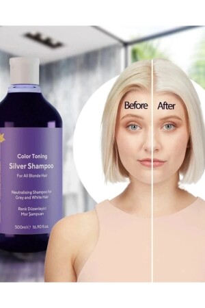 Silver Anti-Orange Purple Shampoo 500 Ml - Biobotanica