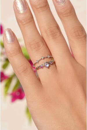 Silver Color Joint Ring Flower Ring - Sacce Scarves&Accessories