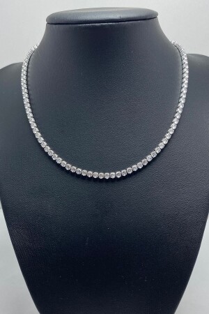 Silver Color Waterway Necklace 3mm - Ladidaa