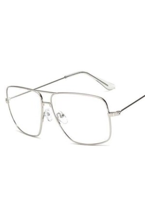 Silver Frame Reynmen Transparent Sunglasses PRA-2905109-0966 - Coco Up
