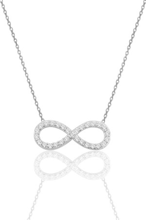 Silver Infinity Necklace Sgtl10048Rounding SGTL10048Rounding - Söğütlü Silver