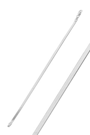 Silver Italian Flat Bracelet - Söğütlü Silver