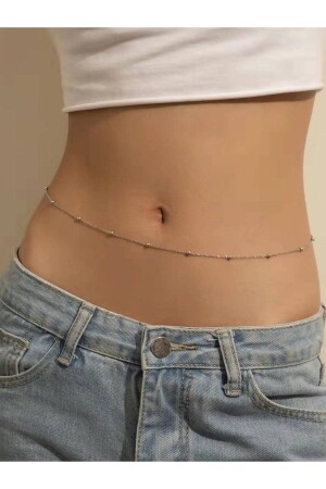 Silver Plated Anti-tarnish Bulk Women's Waist Chain - Pinky Lady