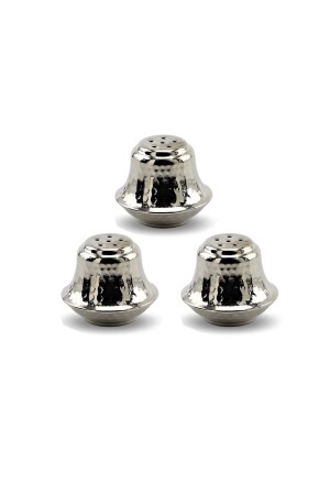 Silver Plated Copper Salt Shakers Set of 3 TYC00787576738 - ANTEPSEPETİ