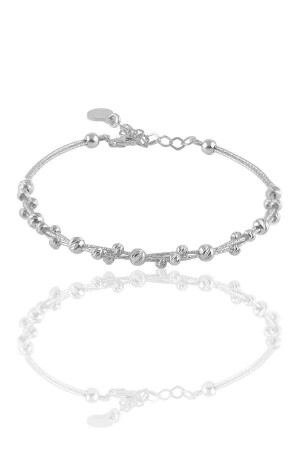 Silver Rhodium Dorica Bulk Bracelet - Söğütlü Silver