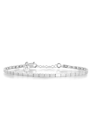 Silver Tiger Charm Column Bracelet - Les Tigres