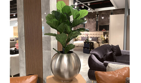 Silver Vase - 20294 - Cadde Yıldız