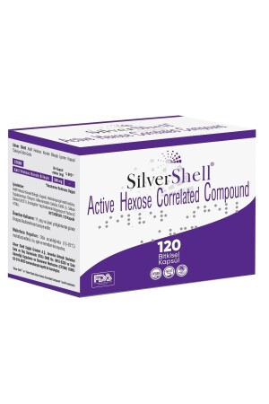 Silvershell Active Hexose Correlated Compound 500 Mg 120 Capsules (ACTIVE HEXOSE CORRELATED COMPOUND) - Silver Shell