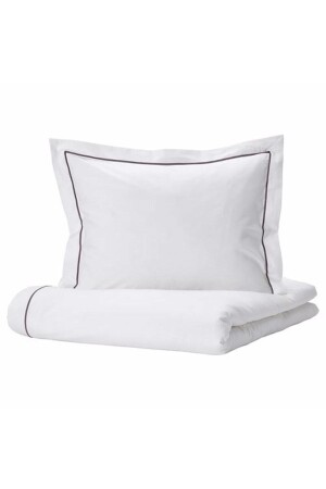 Sılvertıstel Single Duvet Cover Set, White-dark Gray 104. 929. 69 - IKEA