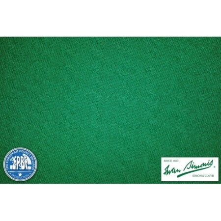 Simonis 860 bilardo kumaşı, 165 cm, sarı-yeşil. - Iwan Simonis