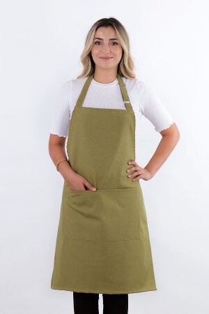 Simple kitchen apron with adjustable strap - Sevilya