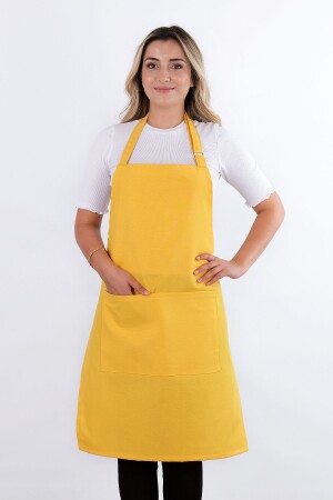 Simple kitchen apron with adjustable strap - Sevilya