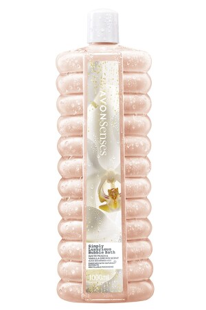 Simply Luxurious Beyaz Şeftali Ve Vanilya Orkide Kokulu Banyo Köpüğü 1 Lt. - Avon
