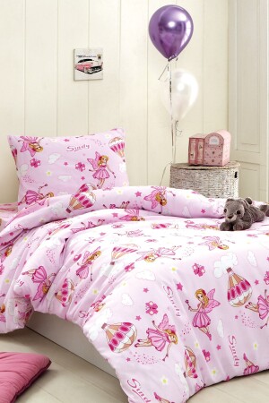 Sindy Cotton Ranforce Children's Duvet Cover Set Single SİNDYMHC - SENLİFE