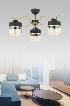 SİNEM 3-PIECE MODERN PLAFONIER CHANDELIER - Esslight
