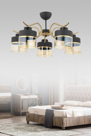 SİNEM 5 Lİ MODERN PLAFONYER AVİZE - Esslight