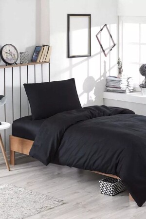 Single Black Duvet Cover Set NakitCyz - Çeyizci