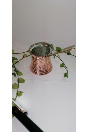 Single Copper Coffee Pot 4607 - Hançer bakırcılık
