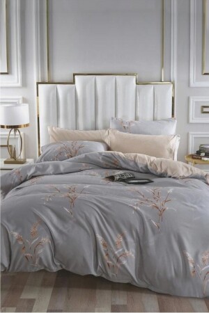 Single Double Sided Duvet Cover Set with Elastic Sheets AWCT-0232 - Always