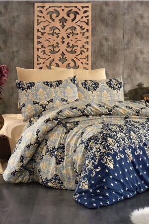 Single Double Sided Duvet Cover Set with Elastic Sheets AWT-0216 - Always