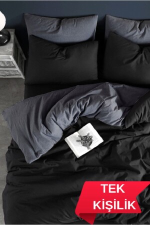Single Duvet Cover Set Cotton with Elastic Sheets - Conzaliza