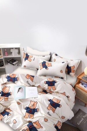 Single Duvet Cover Set with Elastic Sheets AWCT-0197 - Always