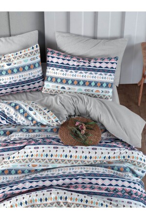 Single Duvet Cover Set with Fitted Sheets Diamente - Mystory Home