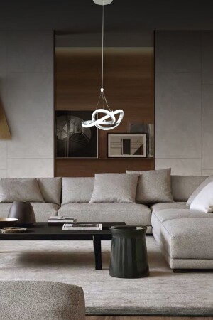 Single Led Sports Modern Chandelier LUNAAD030-SINGLE - Luna Lighting