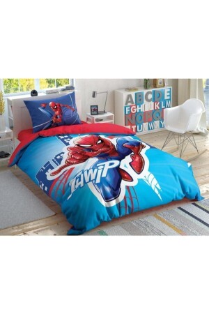 Single Licensed Duvet Cover Set Spiderman City 101 - Taç