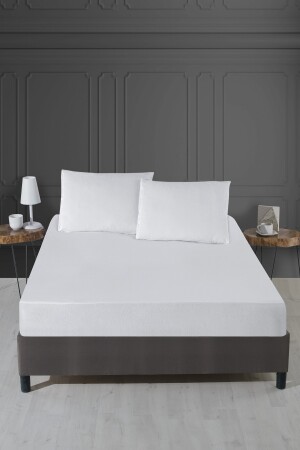Single Micro Fitted Liquid Proof Mattress Protector 201 - VİOLETLİFE