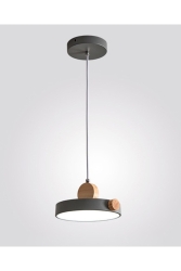 Single Modern Chandelier tekliled - SimaAvize