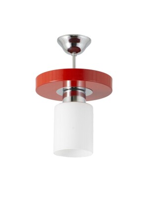 Single Modern Sports Model Round Tray Red Chandelier LMBDR35011 - Lambadar