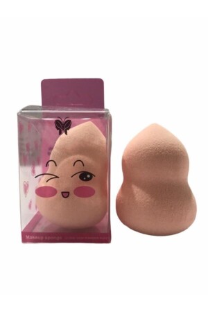 Single Professional Pear Makeup Sponge Swells in Water - Mt