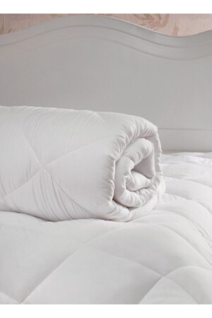 Single Silicone Microfiber White Quilt 155x215 cm 9956478 - Köşem Çeyiz