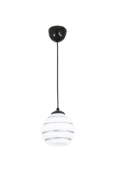 Single Special Striped Glass Model Modern Pendant Lamp Chandelier LMBDR3548SS - Lambadar
