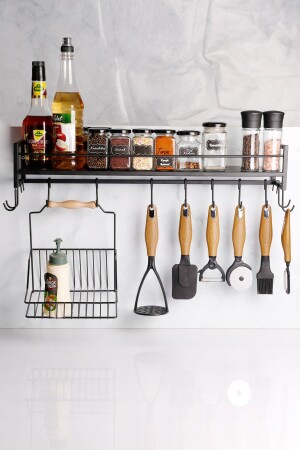 Single Tier Hanging Kitchen Shelf - Vipgross
