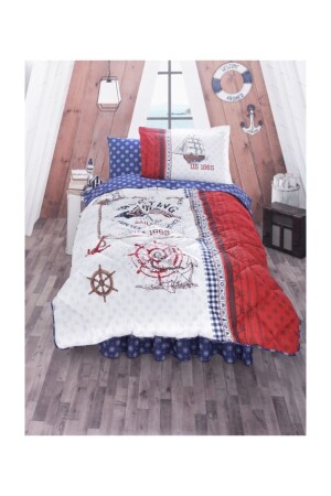 Single Young Sleeping Set Alesta V1 Red - Clasy